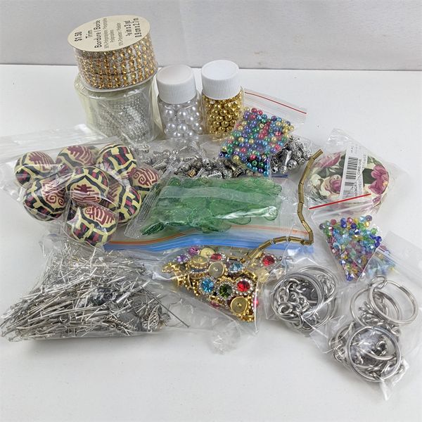 Lot of Mixed Jewelry Supplies