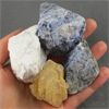 Image 2 : Lot of Raw Sodalite, Howlite & Tangerine Quartz Specimens