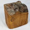 Image 1 : Vintage Boogie Beach Maple Puzzle Trinket Box Burl Wood British Columbia 