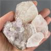 Image 2 : Lot of Raw Clear Quartz & Amethyst Crystal Cluster