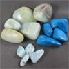 Image 2 : Lot of Polished Amazonite, Blue Howlite & Larimar Specimens