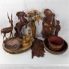Image 1 : Lot of Mixed Wood Household Décor