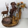 Image 3 : Lot of Mixed Wood Household Décor