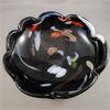 Handblown Art Glass Bowl 7" 