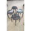 Image 2 : Set of 12 Stools (used condition)