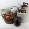 Image 1 : Lot of Vintage Crocks, Jugs and a Bean Pot