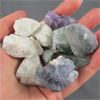 Image 1 : Lot of Raw Moonstone & Fluorite Specimens