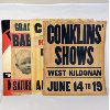 Image 1 : Vintage Local Advertising Posters Approx Size 26" x 22"