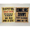 Image 2 : Vintage Local Advertising Posters Approx Size 26" x 22"