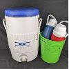 Image 1 : Igloo 5 Gallon Cold Drink Dispenser, 2 Coleman Cold Drink Containers and other items