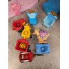 Image 3 : Fisher Price Little People Doll House, Lot of Toy Figurines and Train Set 