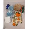 Image 12 : Tupperware Meat Marinader Container and Lot of Various Kitchen/Household Items