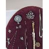 Image 3 : Lot of Various Vintage Jewelry on Large Velvet Display Board