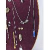 Image 8 : Lot of Various Vintage Jewelry on Large Velvet Display Board