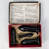 Image 1 : Lot of 4 Vintage Rectal Dilators with Original Box and Directions