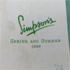 Image 2 : Lot of Vintage Simpson's, Sears and Eaton's Catalogs