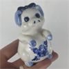 Image 2 : Lot of Mixed Delft Ceramics, Party Light, Display Case and Home Décor