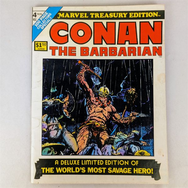 Marvel Treasury Edition - 1975 Conan the Barbarian No 4 