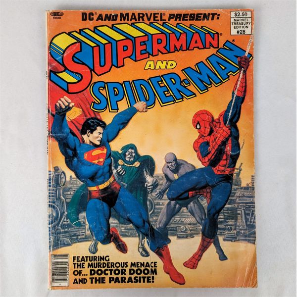 Marvel Treasury Edition - 1981 Superman and Spider-Man No 28