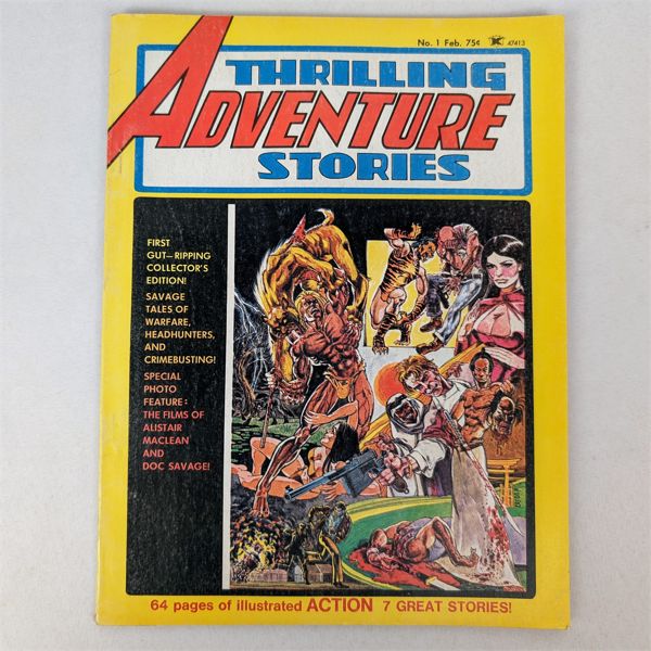 1975 Thrilling Adventure Stores No 1 