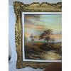 Image 2 : Large Framed Original Oil Painting by Artist Matson (Possible Victor Matson) 43" x 31"