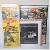 Set of 2 Vintage Movie Posters & Rocks and Fossils Poster from Texas