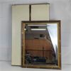 Image 2 : Lot of 2 Mirrors - One Regular & One Folding 