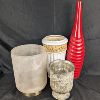 Set of 4 Vintage Vases