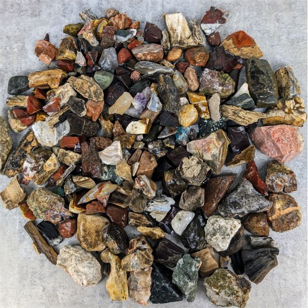 Large Lot of Various Rocks & Fossils