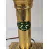 Image 4 : Set of 2 Vintage Brass Lamps Marked "Paris Orient Express"