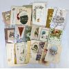 Image 1 : Set of Vintage/Antique Post Cards and Greeting Cards