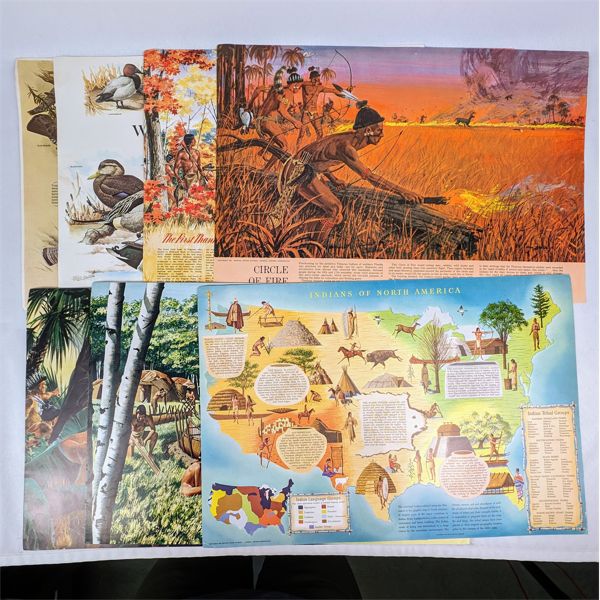 Lot of Vintage Prints Produced by General Motors Ltd Circa 1960's