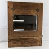 Vintage Wooden Mirror Shelf