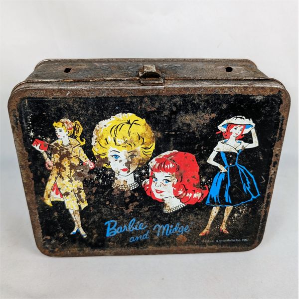 1962 Barbie & Midge Lunch Box