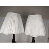 Image 3 : STUNNING!  MCM Black Table Lamps 33.5" Tall