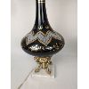 Image 6 : STUNNING!  MCM Black Table Lamps 33.5" Tall