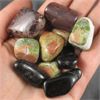 Image 1 : Lot of Polished Garnet, Unakite & Black Tourmaline Specimens