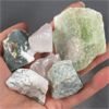 Image 1 : Lot of Raw Quartz, Tree Agate & Green Calcite Specimens