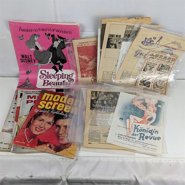 Lot of Mixed Movie Advertising