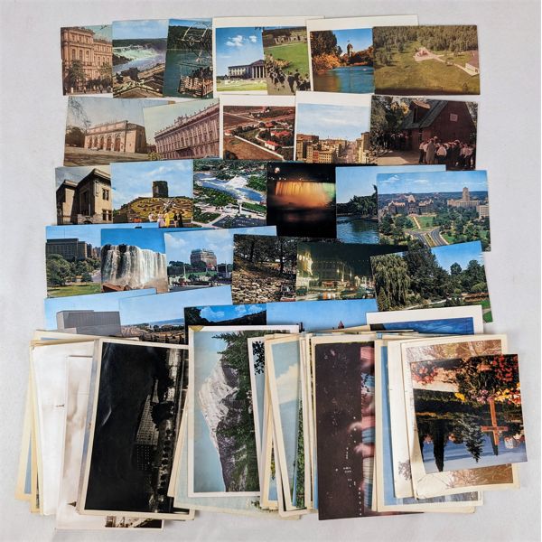 Lot of Over 75 Vintage Post Cards and Photographs