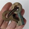 Image 3 : 4 Vintage Railway Keys + Canada Pacific Railway Coin 