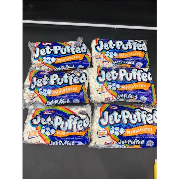 Kraft Jet-Puffed Miniature Marshamallows (6 x 250g)