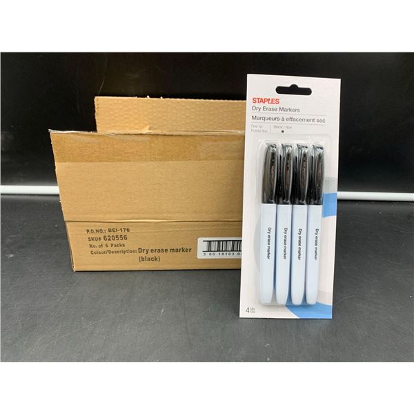 Staples Dry Erase Markers (6 x 4)