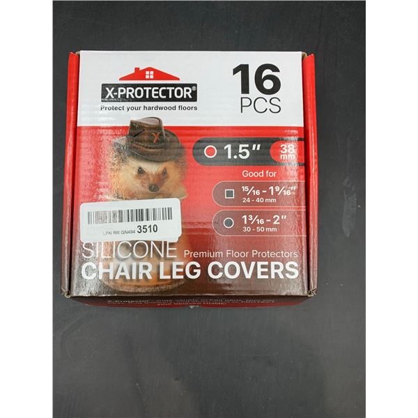 X-Protector Silicone Chair Leg Covers (16pcs)