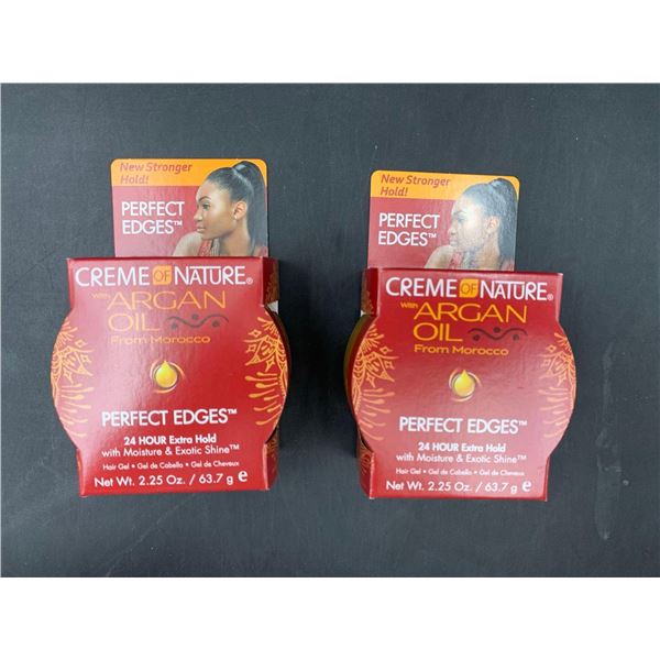 Creme Nature with Argan Oil, Perfect Edges (2 x 63.7g)