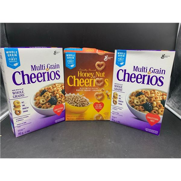 Lot of Assorted Cheerios (3bxs)