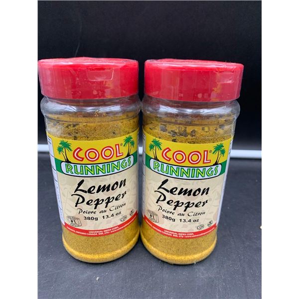 Cool Runnings Lemon Pepper Seasoning (2 x 380g)