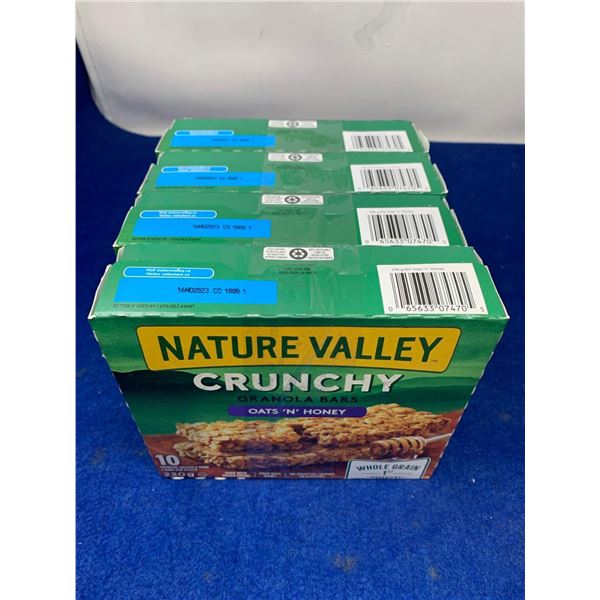 Nature Valley Crunchy Oats n' Honey Granola Bars (4 x 10)