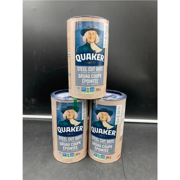 Quaker Steel Cut Oats (3 x 709g)