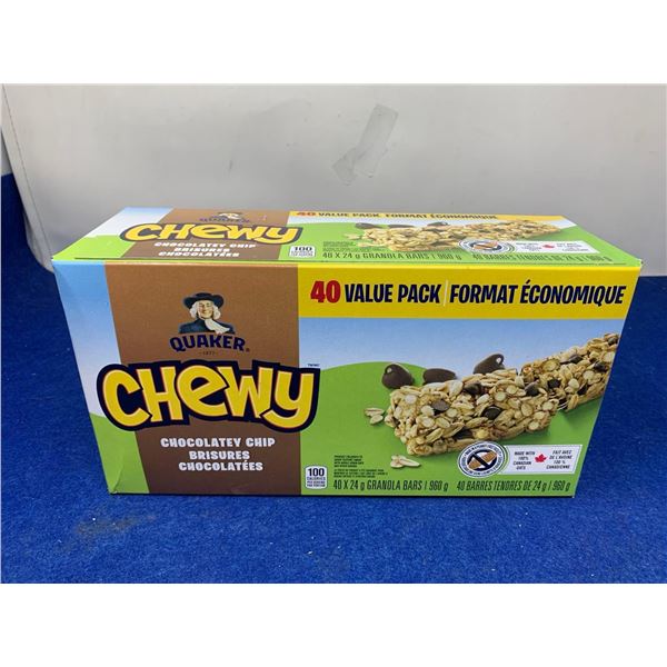 Quaker Chewy Chocolatey Chip Granola Bars (40ct)